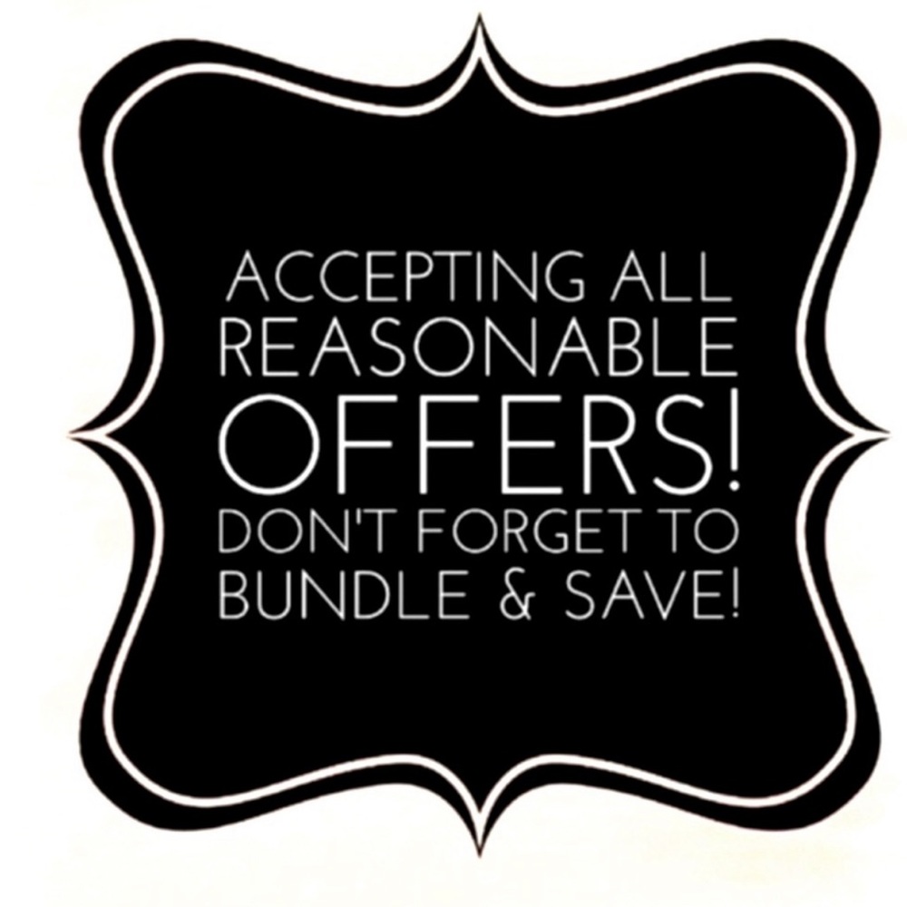 Accepting all reasonable offers !